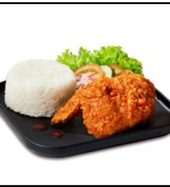Cơm Gà Giòn cay