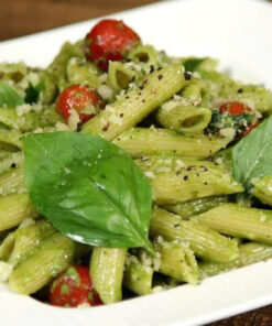 Mì Ý ống sốt pesto