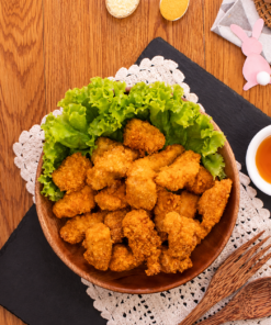 gà rán xương bột phô mai