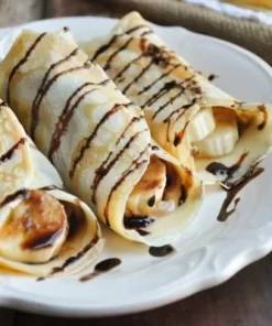 Bánh Crepe Chuối Socola
