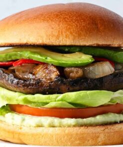 Veggie Mushroom Burger