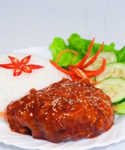 Cơm Gà Sốt BBQ